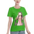 thumbnail image 2 of Women's Basic Short Sleeve T-Shirt Demon Slayer Blade Nidouzi, 2 of 6
