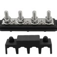 thumbnail image 3 of Miulika Power Distribution Block with Cover Heavy Duty Fit for Boat Black M8, 3 of 5
