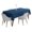 Navy Blue, variant on Vargottam Indoor/OutdoorTablecloth58x120 Inch Rectangle Tablecloth with Umbrella Hole and Zip- Waterproof PatioTableCloths- TableCovers for Backyard RectangularTable- Orange3