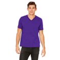 thumbnail image 1 of BELLA+CANVAS T-Shirt Jersey à Col en V pour Homme, TP, Violet Équipe, 1 of 3