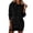 Black, variant on Breezora Slim Fit Hoodie Dress for Women Long Sleeve Pullover Sweater with Pockets Cozy Warm Winter Tops Casual Streetwear Clothing S Size White