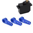 thumbnail image 4 of 25T Aluminum Servo Horns, RC Servo Horns Precise Design Easy Install Decorative  For 1/8 1/10 RC Car Blue, 4 of 8