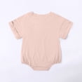 thumbnail image 3 of Timegard Newborn Onesie Toddler Boys Girls Short Sleeve Comfy Rompers Unisex Infant Outfits Solid Color, 3 of 6