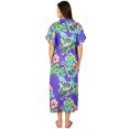 thumbnail image 2 of Bimba Robe Caftan d'Allaitement Robe de Nuit de Maternité/ Robe d'Accouchement à l'Hôpital - Boutons avant, 2 of 7