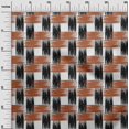 thumbnail image 2 of oneOone Viscose Chiffon Fabric Brush Stroke Ikat Decor Fabric Printed BTY 42 Inch Wide, 2 of 4