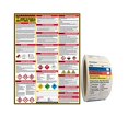 thumbnail image 2 of How to Read A Safety Data Sheets (SDS/MSDS) Poster, 24 x 33 Inch, UV Coated with SDS/MSDS Sticker- Roll of 250 (Poster and Sticker), 2 of 4