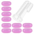 thumbnail image 3 of Dioche Baby Finger Teeth Brushes,Infant Silicone Finger Toothbrushes,10pcs Baby Finger Toothbrush Infant Silicone Soft Finger Toothbrushes For Newborn, 3 of 8