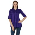 thumbnail image 1 of Robe Tunique Décontractée Boho pour Femmes, Vêtement en Coton, Robe d'Été, 1 of 4