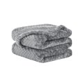 thumbnail image 1 of Unique Bargains Luxury Fleece Bed Blanket Woven Mesh, 1 of 10