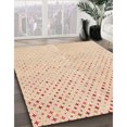 thumbnail image 3 of Ahgly Company Tapis d'Intérieur Ronds de Style Transitionnel Lavables à la Machine, Mocassin Beige, 8 Pieds Rond, 3 of 7