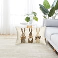 thumbnail image 4 of Dvkptbk Linen Pillowcase Easter Lumbar Pillow Covers 11.81X16.68 He Is Risen Spring Religious Pillows Case Decorative Linen Pillow Covers for Couch Home Home Decoration, 4 of 8