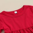 thumbnail image 3 of MesaSe Toddler Baby Girls Spring Princess Flare Pants Set O-Neck Ruffles Tops + Bell Bottom Pants Headband, 3 of 6