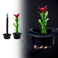 thumbnail image 2 of SDNall Special Conjuring Wand Set, Empty Flower Pot with Stick and Flower, Children's Festival Performance Magic Props Kit, 2 of 8