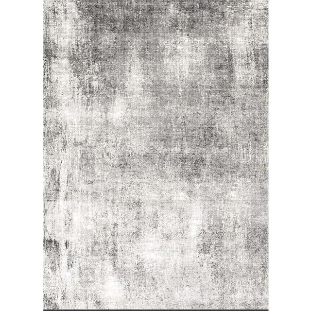 BERTHMEER 8'x10' Area Rugs for Living Room Bedroom Dining Room Office Farmhouse Kitchen Abstract Contemporary Distressed Modern Machine Neutral Washable Large Indoor Rugs Carpets, Gray