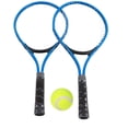 thumbnail image 2 of Tennis Racket, Ferroalloy Tennis Racquet, Beginner Practice Racquet Accessory Ball and Carry Bag for Boys Girls Teenagers Beginners, 2 of 7