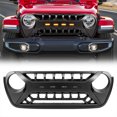thumbnail image 1 of AMERICAN MODIFIED Grille w/Lights for 18-23 Jeep Wrangler JL & Gladiator JT, 1 of 8