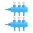 thumbnail image 1 of 0.16inch Air Outlet Adjustable Air Volume Oxygen Pipe Distributor, Fit Single Hole Air Pump Fish  Splitter, For Fish  Aquarium, 1 of 7