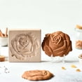 thumbnail image 3 of Moulds for DIY Baking Craft Embossing Wooden Cookie Set Decorative Tools for Christmas Thanksgiving Kitchen, 3 of 7