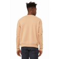thumbnail image 2 of Bella Canvas Men`s Drop Shoulder Fleece, XL, Heather Sand Dune, 2 of 3