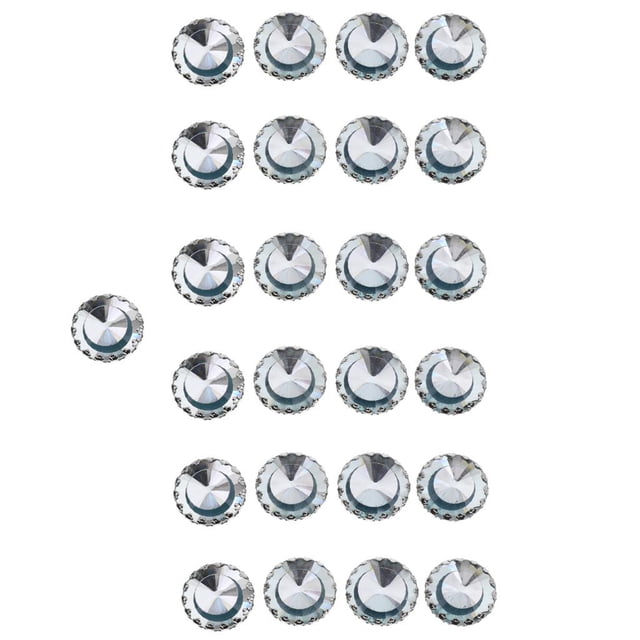 veasfak 15mm DIY Shell Loose Sequin Paillette Sewing Garment Embellishment Wedding Craft Sliver
