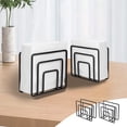 thumbnail image 2 of Napkin Holder For Table, Modern Iron Napkin Dispenser With Vertical Design For Kitchen Dining Tables And Countertops, Indoor Outdoor Use, 2 of 6