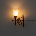 thumbnail image 2 of WINSKYALL Mini Lampe Murale Bronze Acier Inoxydable ABS Lumière Jaune Chaud 5 Pcs, 2 of 9