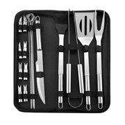 Grilling Accessories BBQ Grill Tools Set, Stainless Steel Barbecue Grill Tools Kit,Perfect BBQ Tools for All Your Grilling Needs