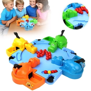 Jkkant Hungry Hungry Jeu d'Hippos, Jeu de conseil préscolaire rapide pour 2-4 joueurs, Soirée de jeux de famille, Activité de fête d'anniversaire d'enfants, Âges 4+
