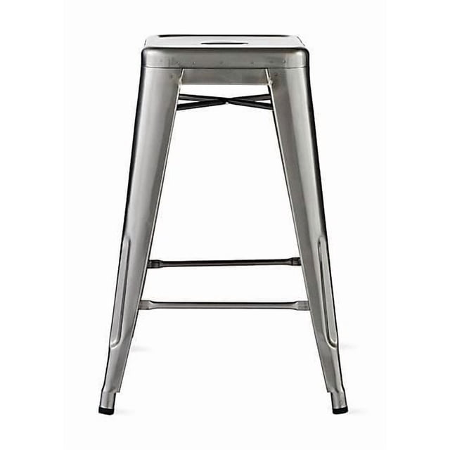 Tabouret de bar Tolix en bronze à canon