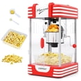 thumbnail image 1 of Costway 3.5 Oz Popcorn Machine with Stainless Steel Kettle, Halogen Light, Kernel Oil Scoops, 1 of 10