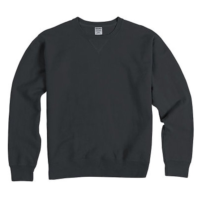 Hanes Mens Big ComfortWash Garment Dyed Fleece Sweatshirt, 3XL