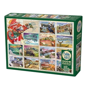 Cobble Hill Puzzle de puzzle - Salutations du Canada, 1000 Puzzle de pièce