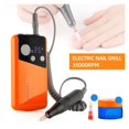 thumbnail image 2 of 2 In 1 35000RPM Nail Drilling Machine, Nail Polisher Sander, Manciure Drill, Electric Nail File With Mini Nail Dryer Nail Lamps ,Lightweight and Portable, 2 of 7