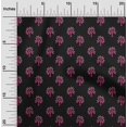 thumbnail image 1 of oneOone Viscose Jersey Fabric Floral & Flying Swan Block Print Sewing Fabric BTY 60 Inch Wide, 1 of 5
