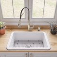 thumbnail image 2 of ALFI brand ABF2718UD-W Évier de Cuisine, Blanc, 2 of 5