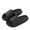 Black, variant on Pisexur Slippers for Women and Men Open Toe House Slippers Non-Slip Solid Color Shower Shoes Unisex Cozy Thick Bottom Indoor Home Shoes Sandals on Clearance