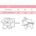 thumbnail image 2 of Gilet Rayé pour Animaux de Compagnie Mignon Chien Gilet Œuf Rayé Chat Gilet Œuf Mignon Printemps Été Gilet Rayé Costumes pour Chiots Gilet Œuf Rayé Mignon Doux pour la Peau Respirant Col Rond Chien, 2 of 6
