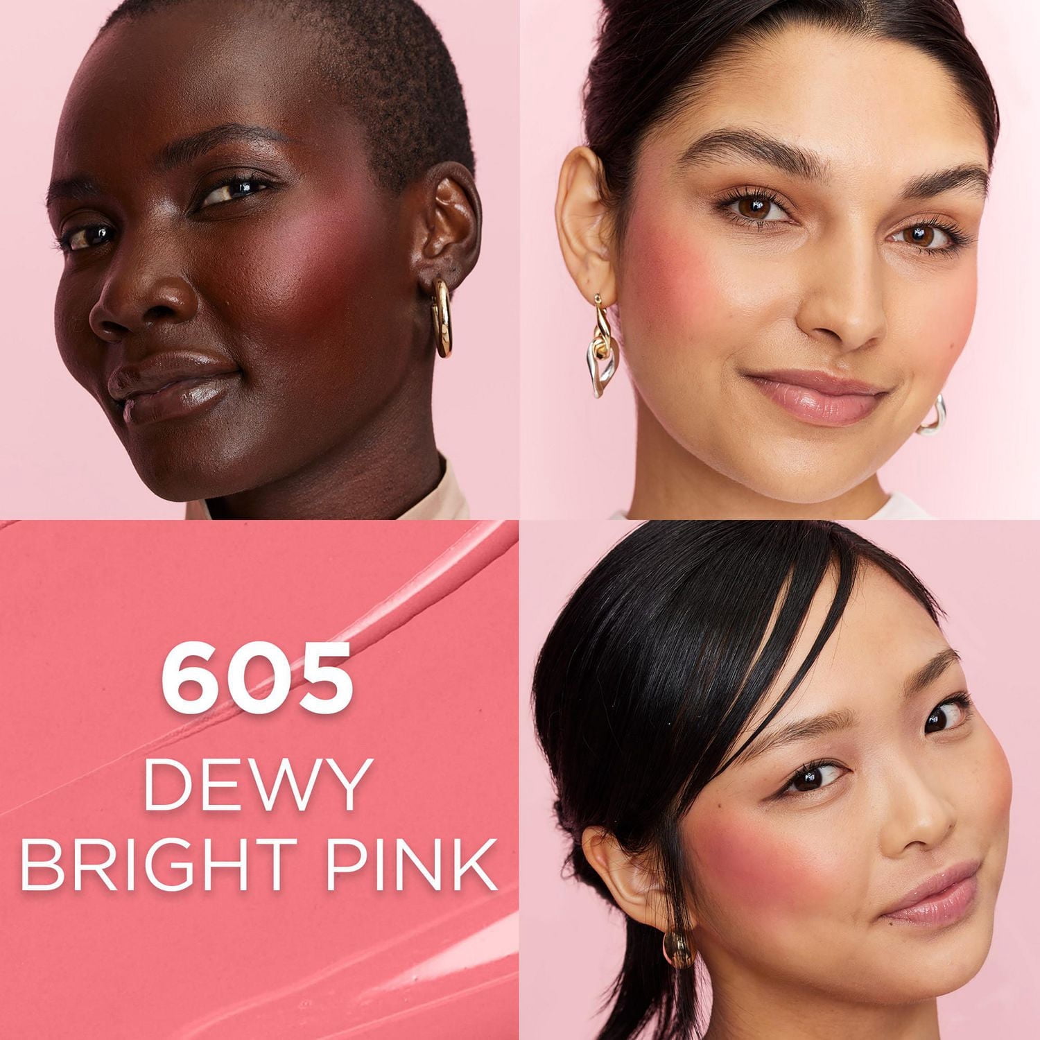 L'Oreal Paris Lumi le Fard à Joues Liquide, Couleur Intense Facile à Estomper