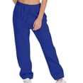 thumbnail image 2 of Timegard Womens Sweatpants Jogger Pants Elastic Waist Solid Color Trousers with Pockets Workout Pants, 2 of 6