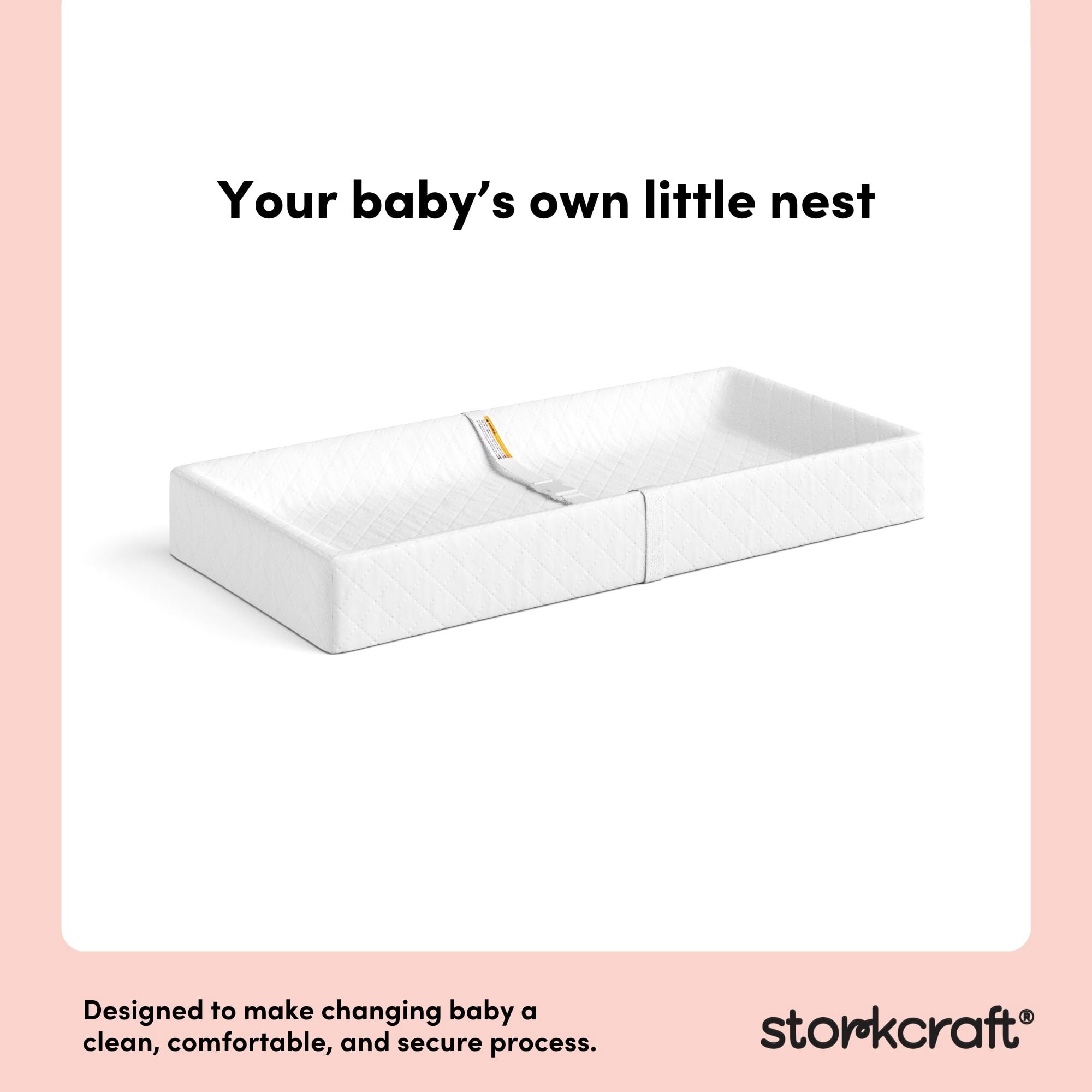 Storkcraft Nest 4-Sided Contoured Changing Pad