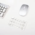 thumbnail image 1 of Birdeem Ergonomic Wrist Rest, Transparent Hand Pillow for Desk, Waterproof and Portable Comfort Support Mouse Pad, 1 of 9
