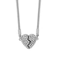 thumbnail image 3 of Magnetic Patchwork Necklace Multi-layer-studded Magnet Necklace Heart-shaped Necklace Temperament Clavicle Chain, 3 of 8