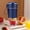 Dark Blue, variant on LSLJS Portable Blenders, Personal Blenders for Shakes and Smoothies, Fruit Juicer USB Rechargeable with 6 Blades, Handheld Blenders for Sports Travel and Outdoors, Juicing Machine