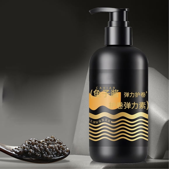 PEONAVET Conditioner for Men,Man Scrolling Care Elastin Enrichment Oil Spring Cream Curly Shaping Female Foam Wax 300ml