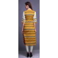 thumbnail image 4 of Bimba Kurti Longue Droite pour Femmes Imprimée Indienne en Rayonne Slub Tunique à Manches 3/4, 4 of 6