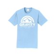thumbnail image 1 of Gravity Outdoor Co. Short-Sleeve T-Shirt - Light Blue - White Logo - Large, 1 of 1