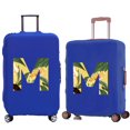 thumbnail image 1 of Luggage Cover Travel Suitcase Protective Cover for Trunk Case 18 ''-28 '' Foldable Elastic Suitcase Cover Floral Lettern Pattern 8floral M S, 1 of 1