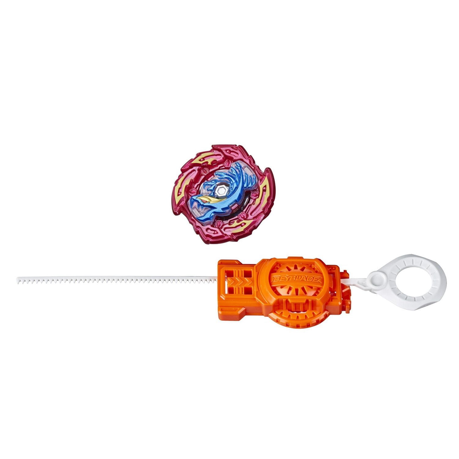 Beyblade Burst Rise, Ensemble de départ Hypersphere Flare Cobra C5, toupie type endurance et lanceur, dès 8 ans
