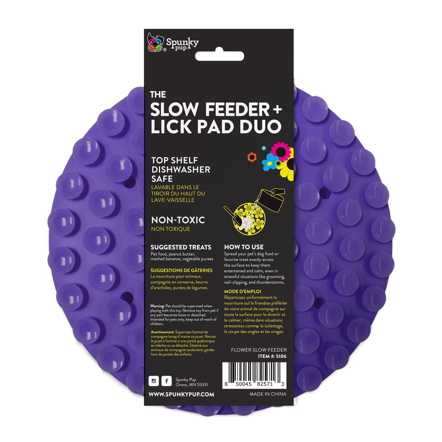 Slow Feeder - Combo Lick Pad
