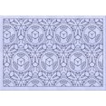 thumbnail image 1 of Ahgly Tapis Rectangulaire Lavable en Machine Intérieur Lavande Bleu, 3 Pieds x 5 Pieds, 1 of 7